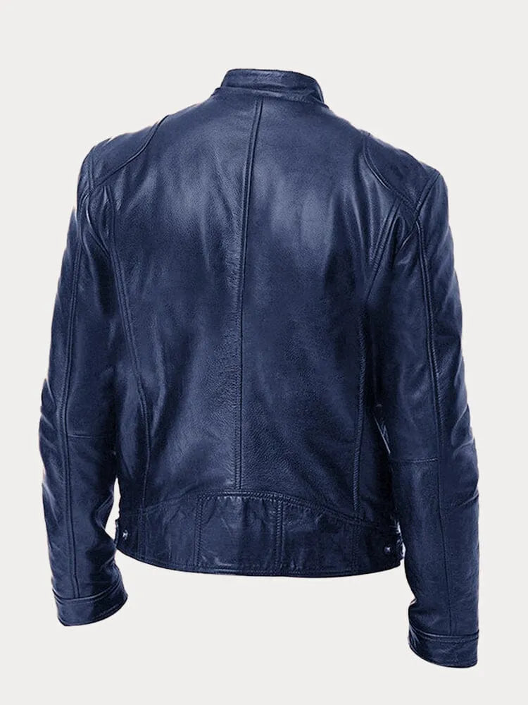 Atelier Élégance™ | Veste décontractée en cuir