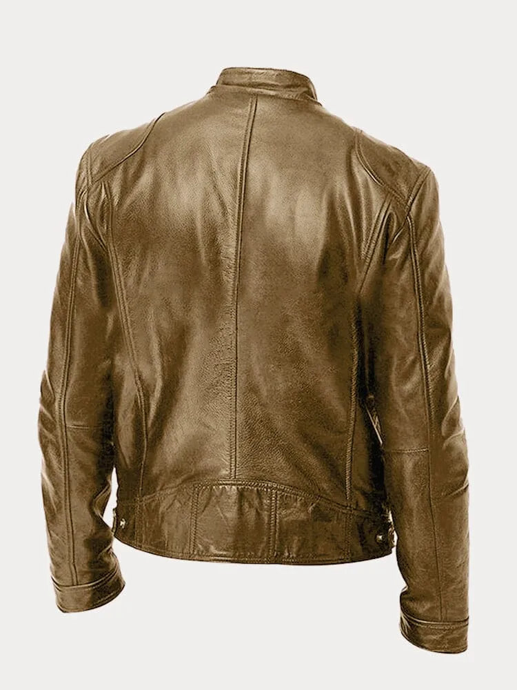 Atelier Élégance™ | Veste décontractée en cuir