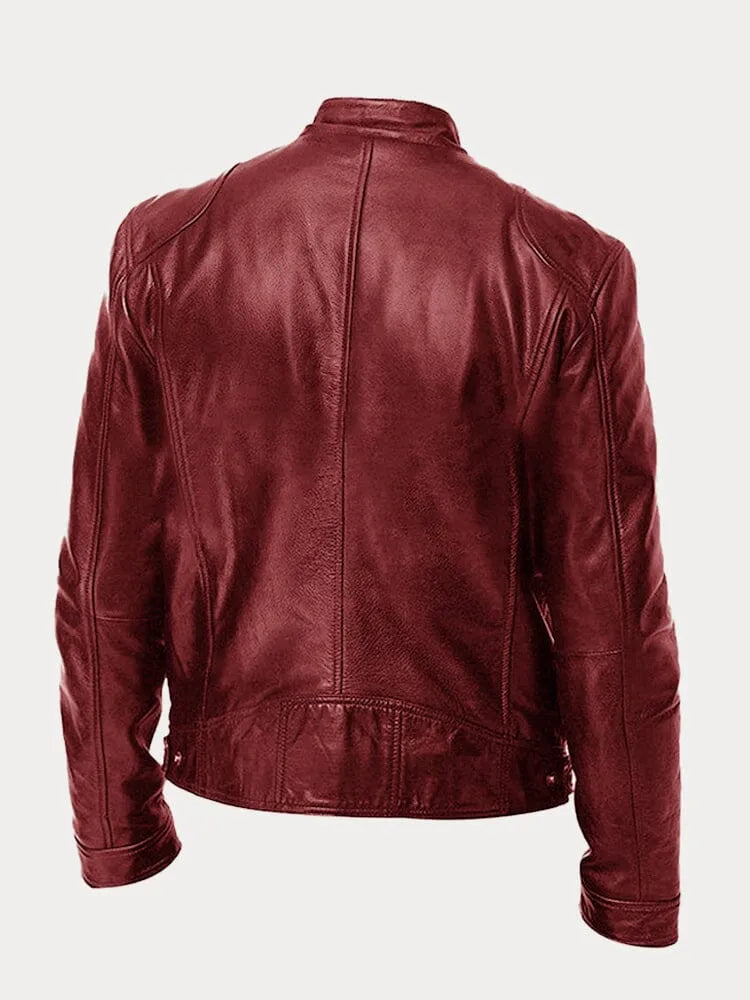 Atelier Élégance™ | Veste décontractée en cuir