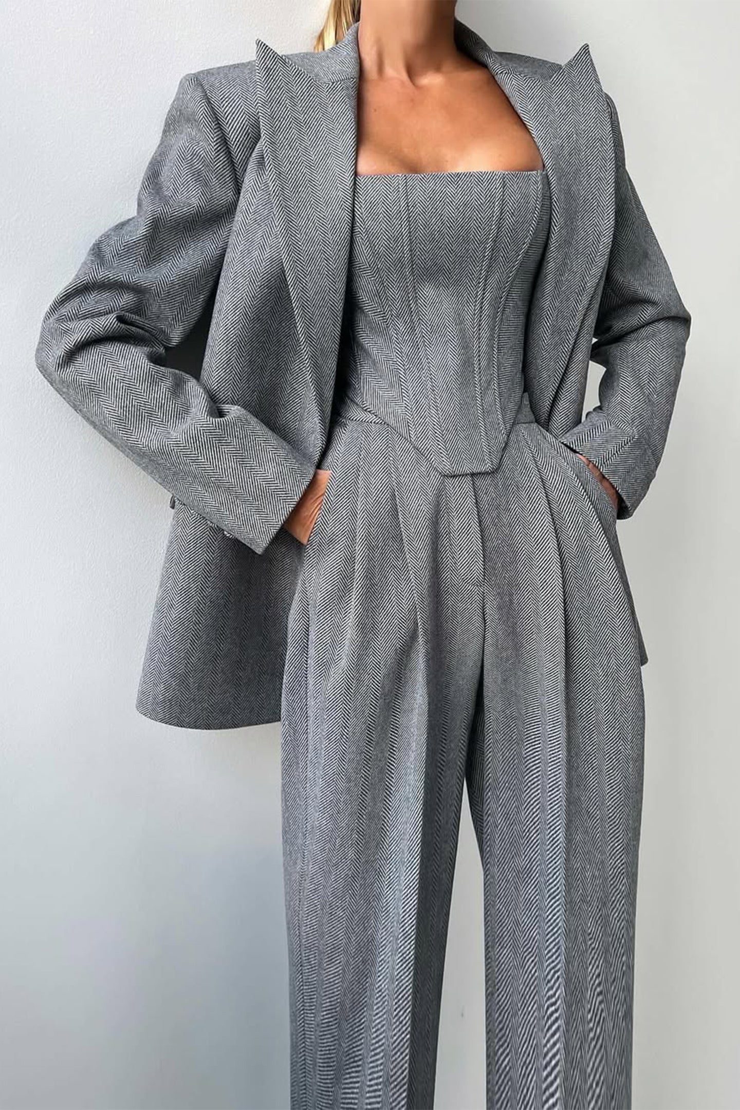 Atelier Élégance™ | Ensemble avec blazer à double boutonnage