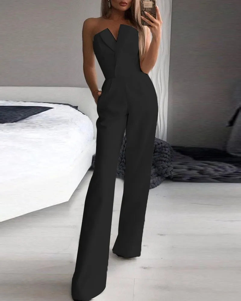 Atelier Élégance™ | Jumpsuit Élégance Naturelle & Ajustée