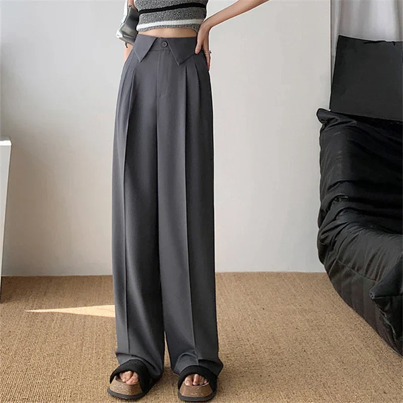 Atelier Élégance™ | Pantalon Évasé Élégance Structurée