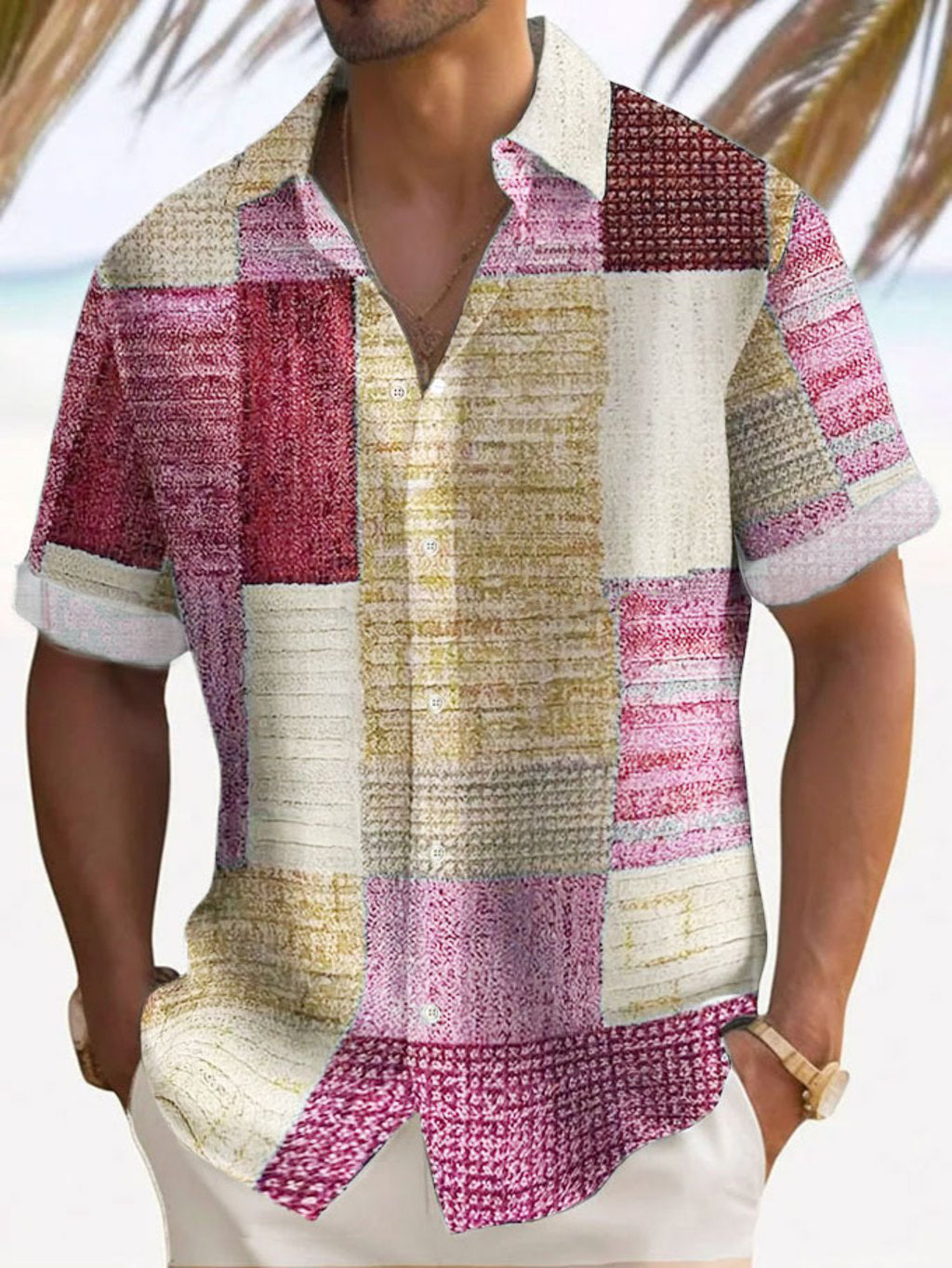 Lenoir™ | Chemise élégante à manches courtes