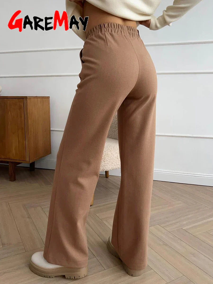 Atelier Élégance™ | Pantalon Élégant à Taille Élastique