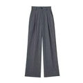 Atelier Élégance™ | Pantalon Large à Rayures Élégantes