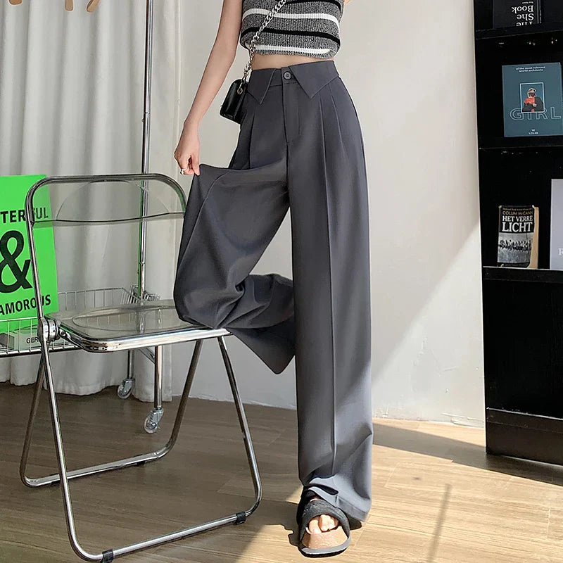 Atelier Élégance™ | Pantalon Évasé Élégance Structurée