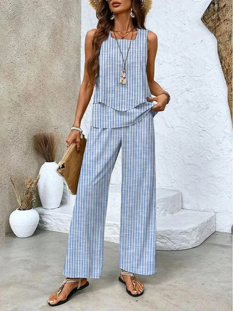 Atelier Élégance™ | Ensemble à imprimé tropical