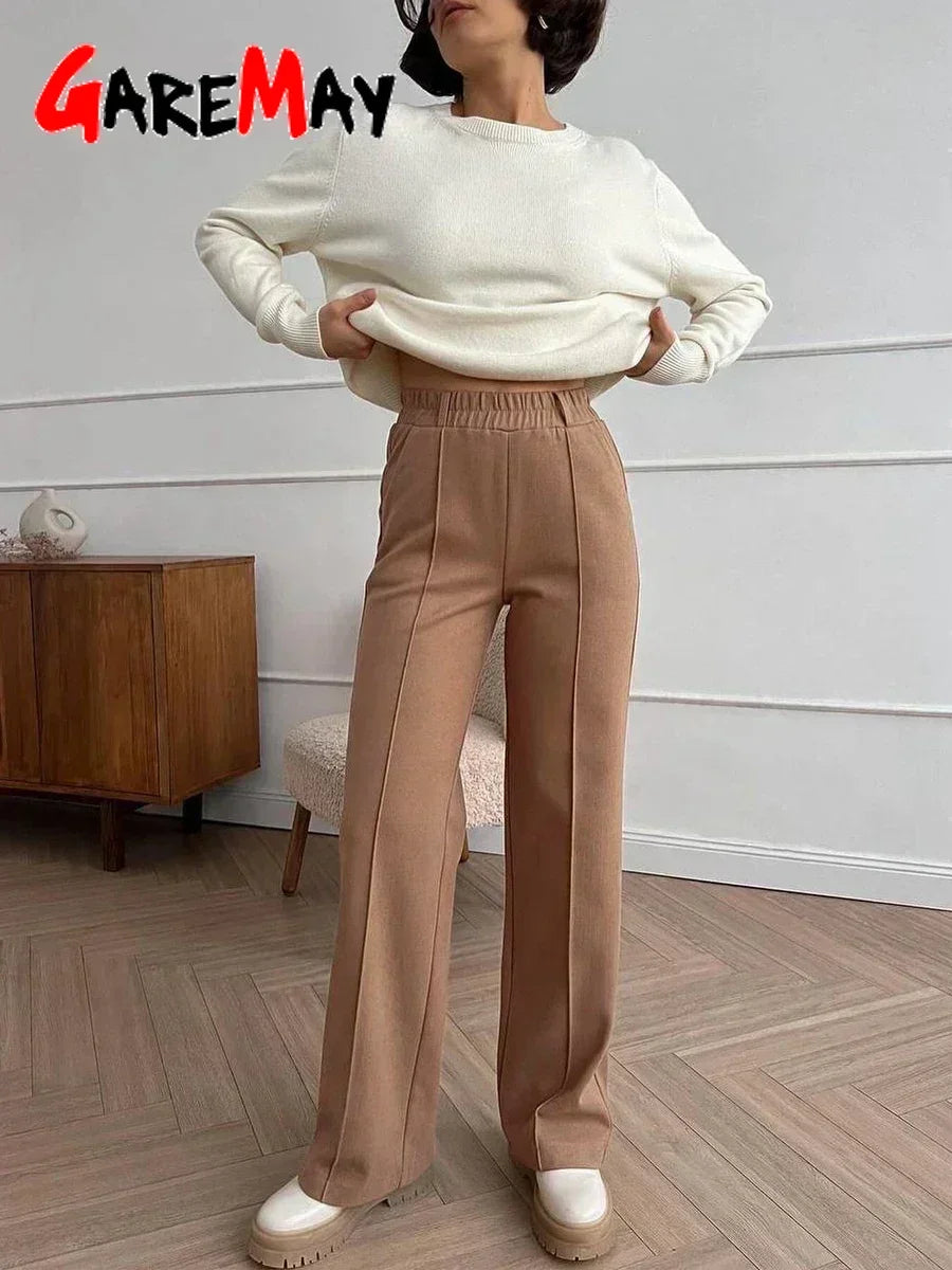 Atelier Élégance™ | Pantalon Élégant à Taille Élastique