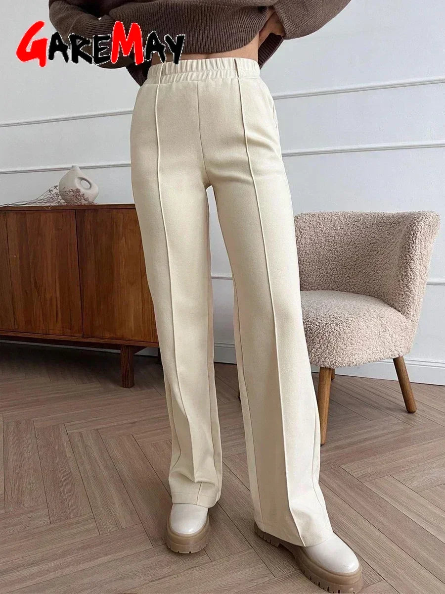 Atelier Élégance™ | Pantalon Élégant à Taille Élastique