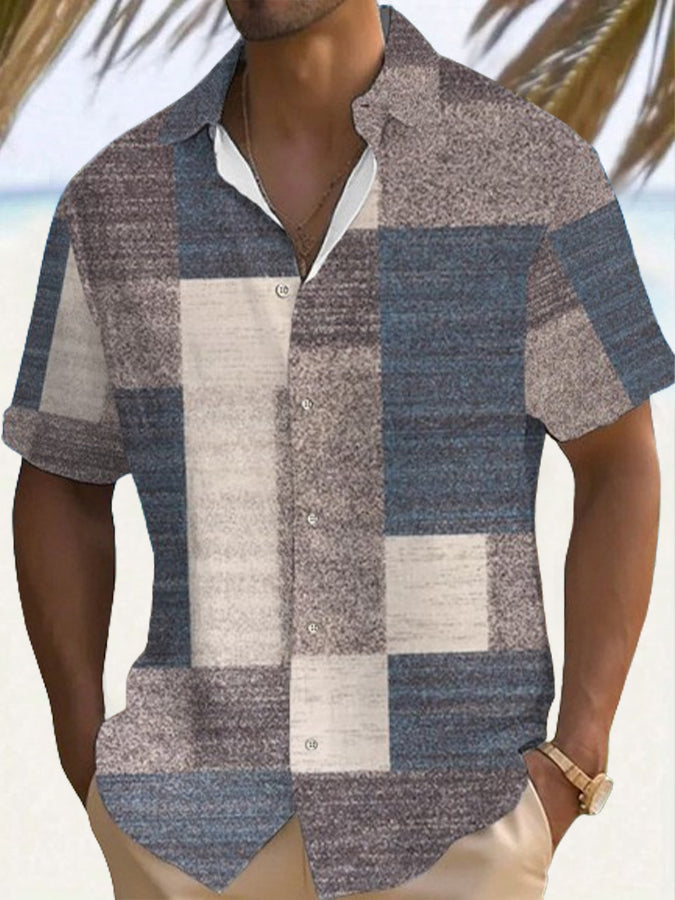Lenoir™ | Chemise élégante à manches courtes