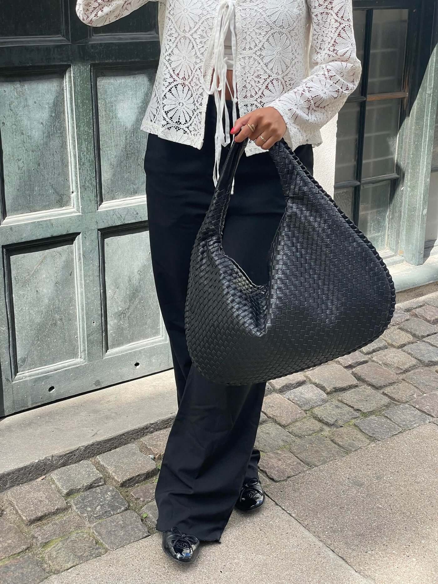 Atelier Élégance™ | Sac tissé XL