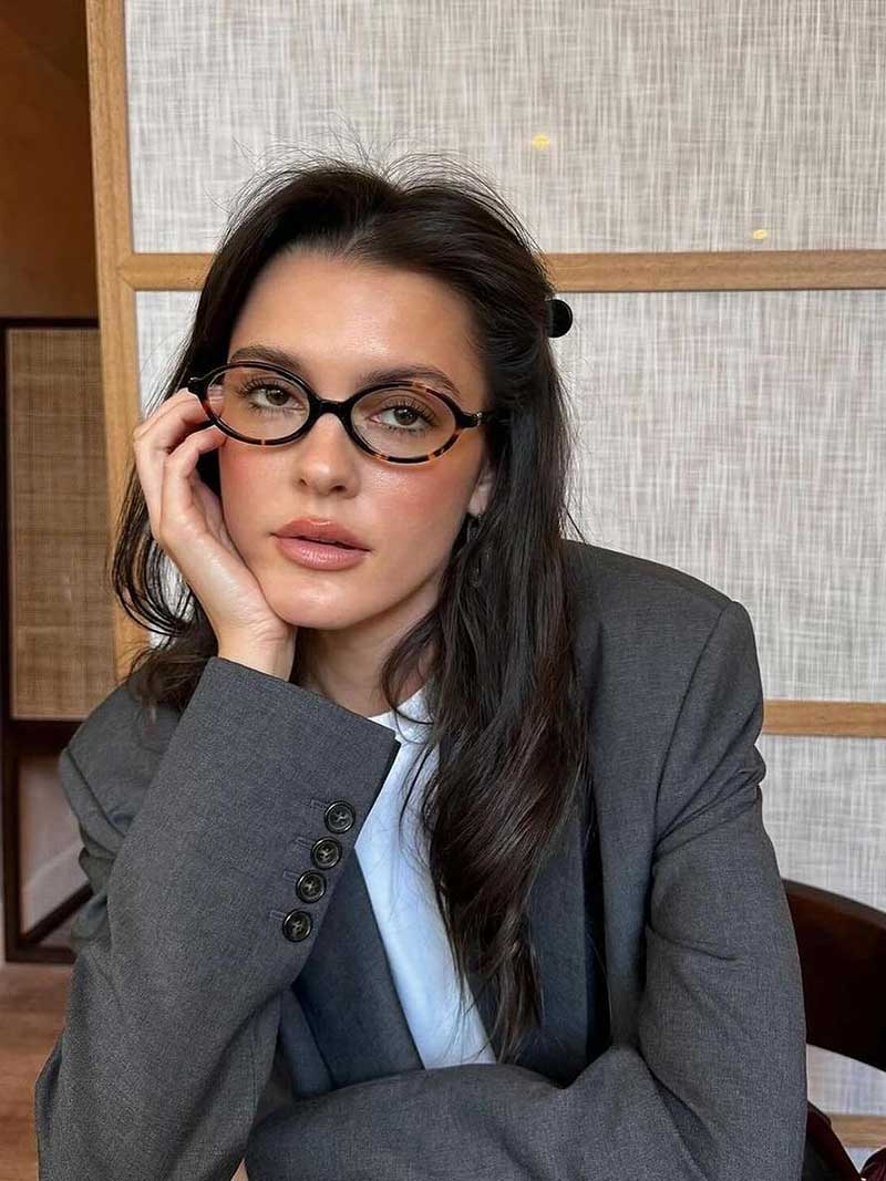 Atelier Élégance™ | Lunettes de soleil ovales Clarence