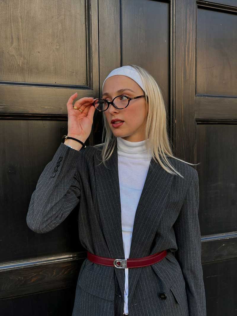 Atelier Élégance™ | Lunettes de soleil ovales Clarence