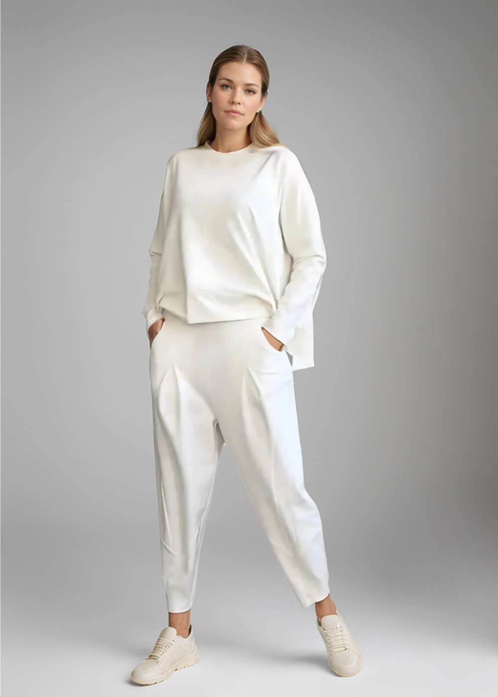Atelier Élégance™ | T-shirt à manches longues & Pantalon