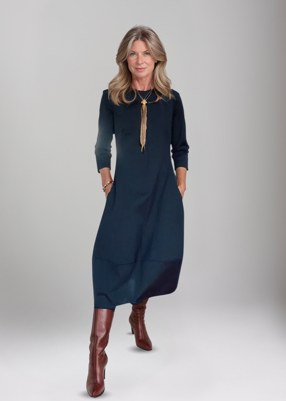 Atelier Élégance™ | Robe Midi Élégante
