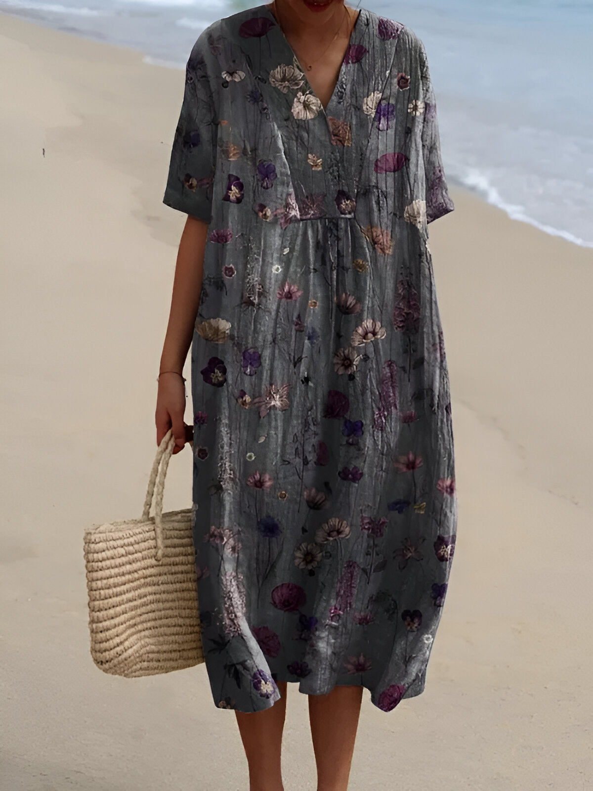 Atelier Élégance™ | marilla robe Imprimée Brise d’Été