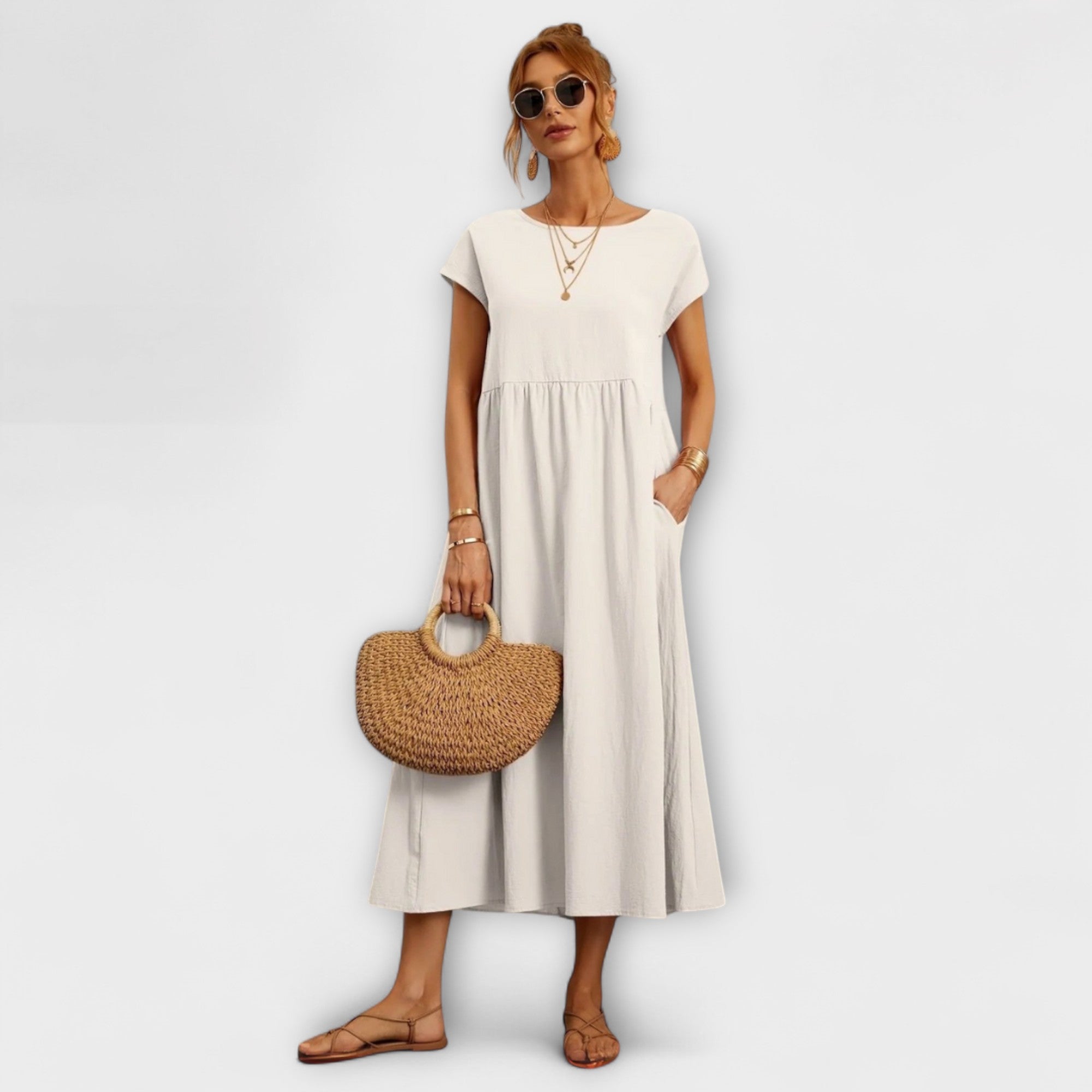 Atelier Élégance™ | Magnolia robe