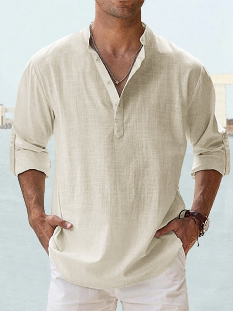 Atelier Élégance™ | Chemise en lin respirant