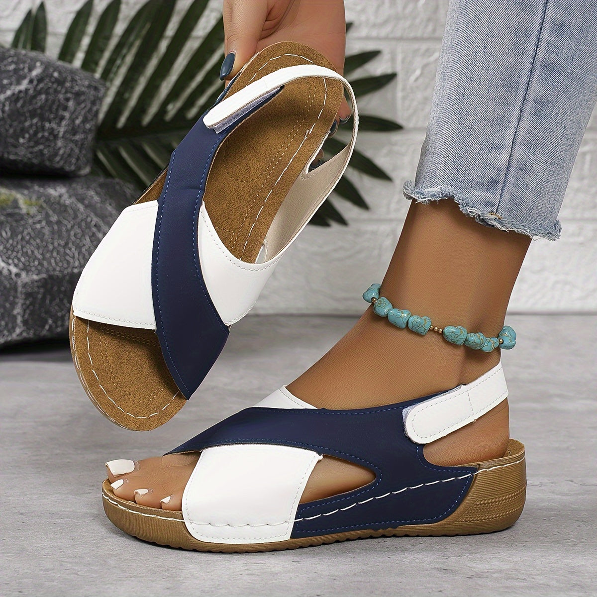 Atelier Élégance™ | Sandale Élégante et Confortable en Cuir
