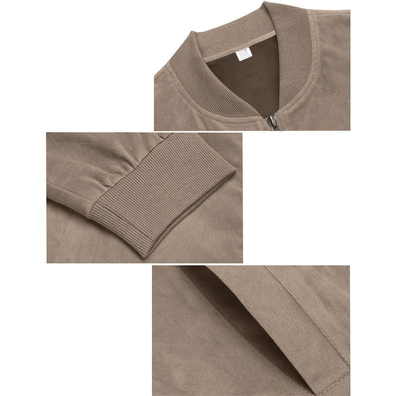 Atelier Élégance™ | Veste bomber classique
