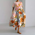 Atelier Élégance™ | Valentina Robe d'Été Fleurie avec Coupe Flatteuse et Liberté de Mouvement