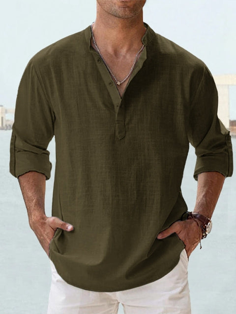 Atelier Élégance™ | Chemise en lin respirant