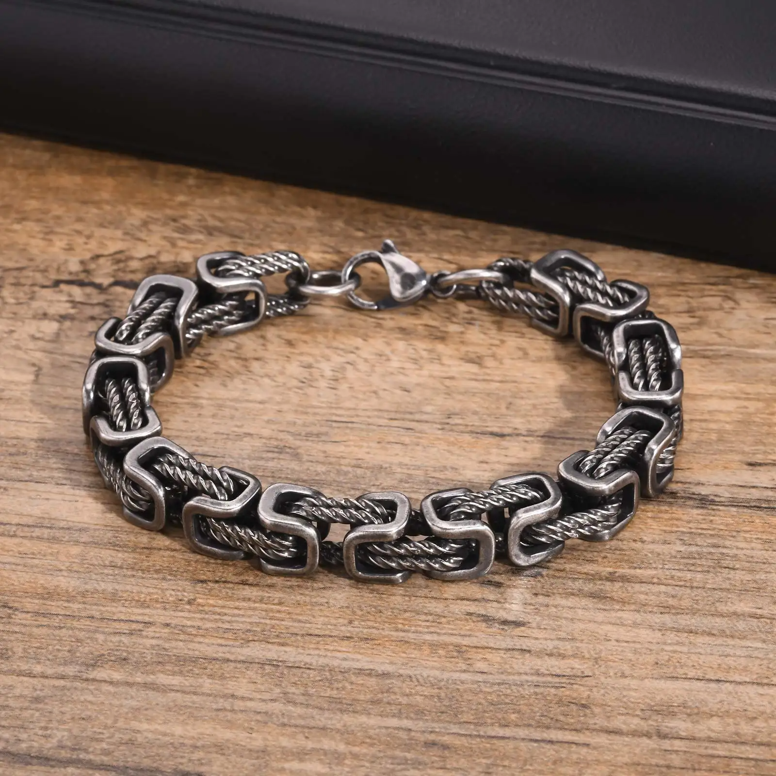 Atelier Élégance™ | Bracelet en chaîne forgée