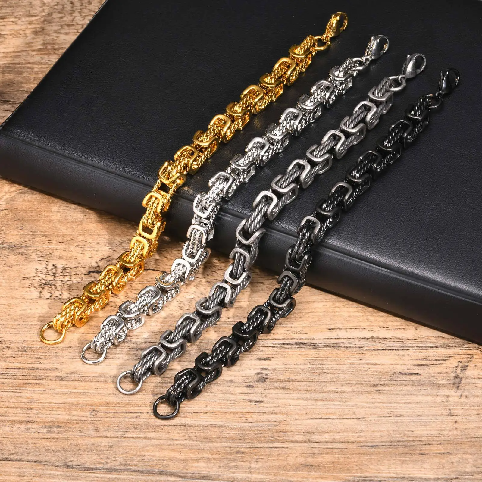 Atelier Élégance™ | Bracelet en chaîne forgée