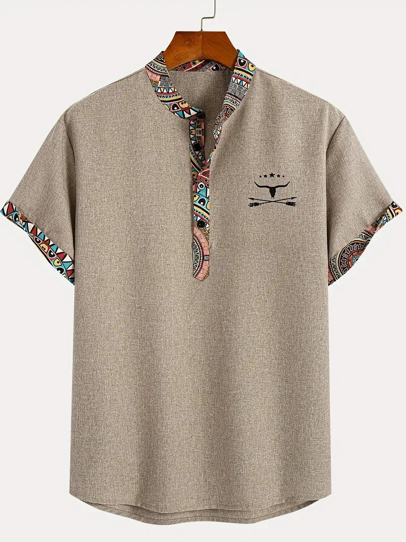 Lenoir™ | Chemise élégante à manches courtes