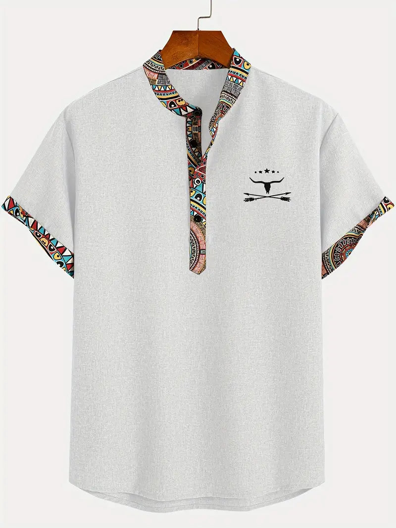 Lenoir™ | Chemise élégante à manches courtes