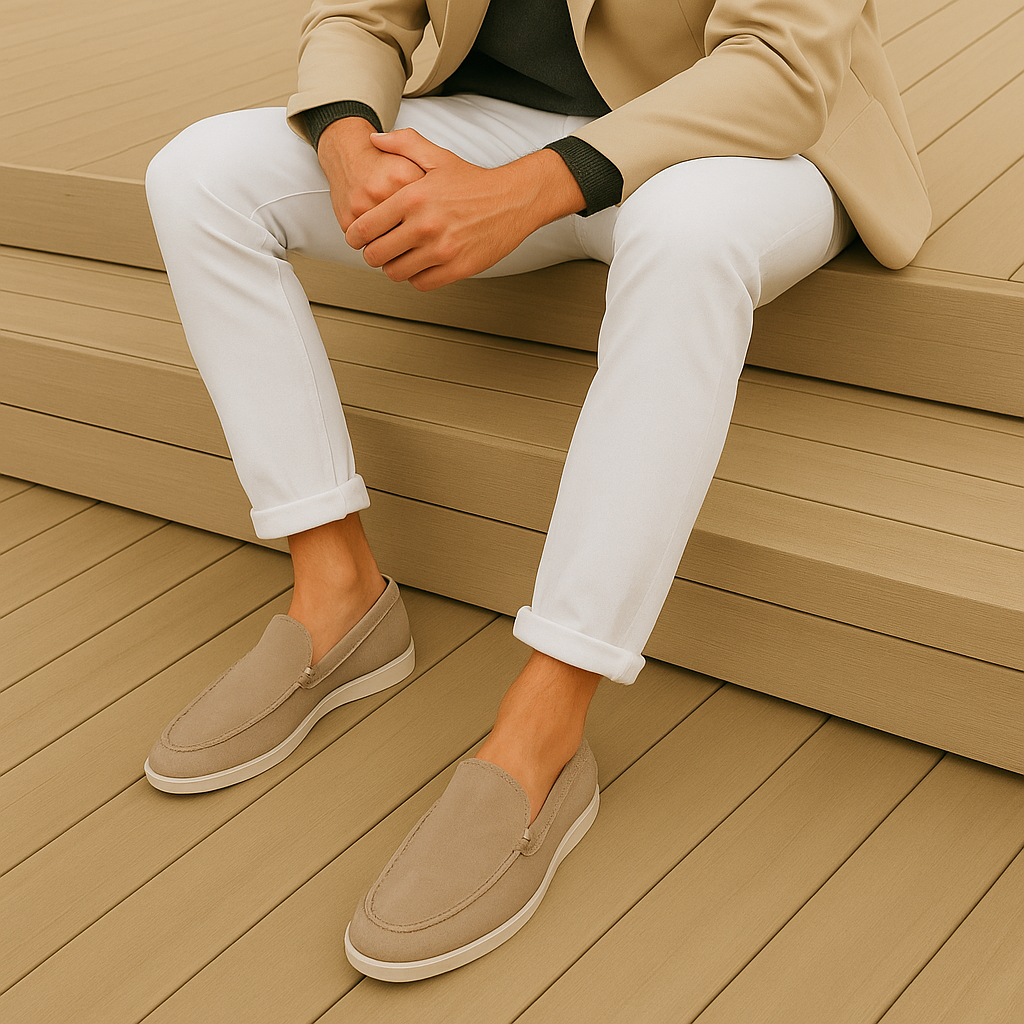 Atelier Élégance™ | Mocassins élégants en daim