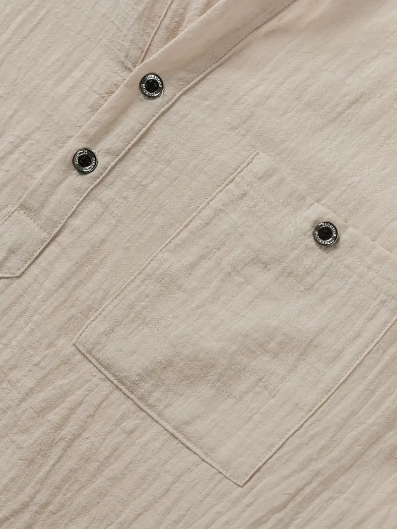 Lenoir™ | Chemise élégante à manches courtes