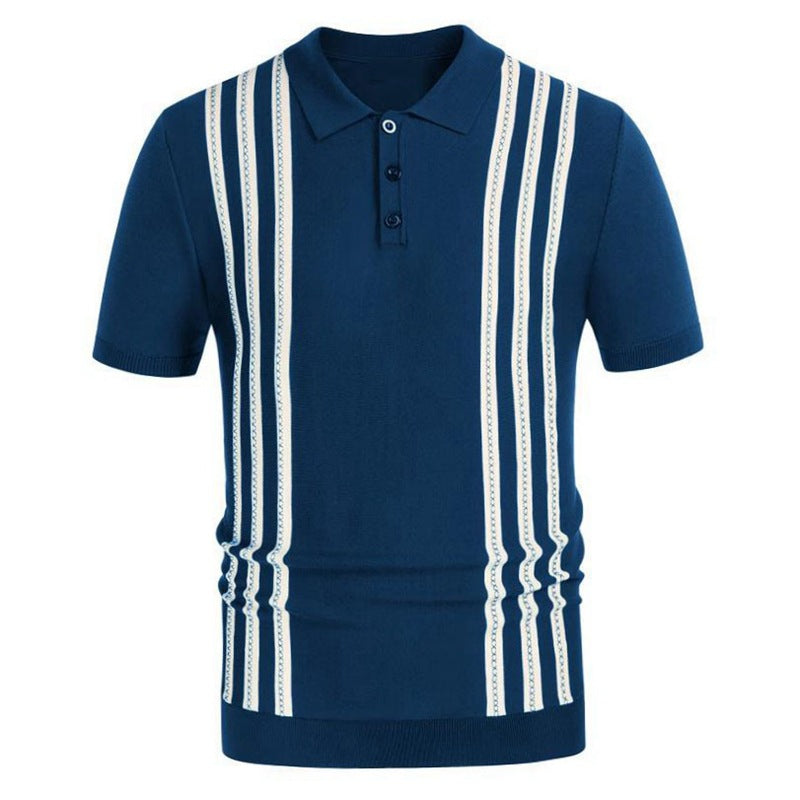 Lenoir™ | Polo décontracté rayé