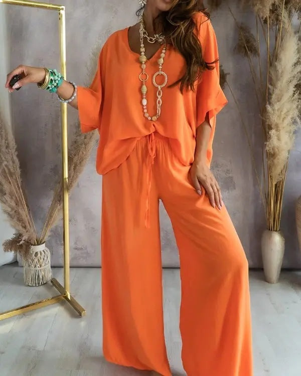 Atelier Élégance™ | Ensemble de Loungewear Boho Décontracté