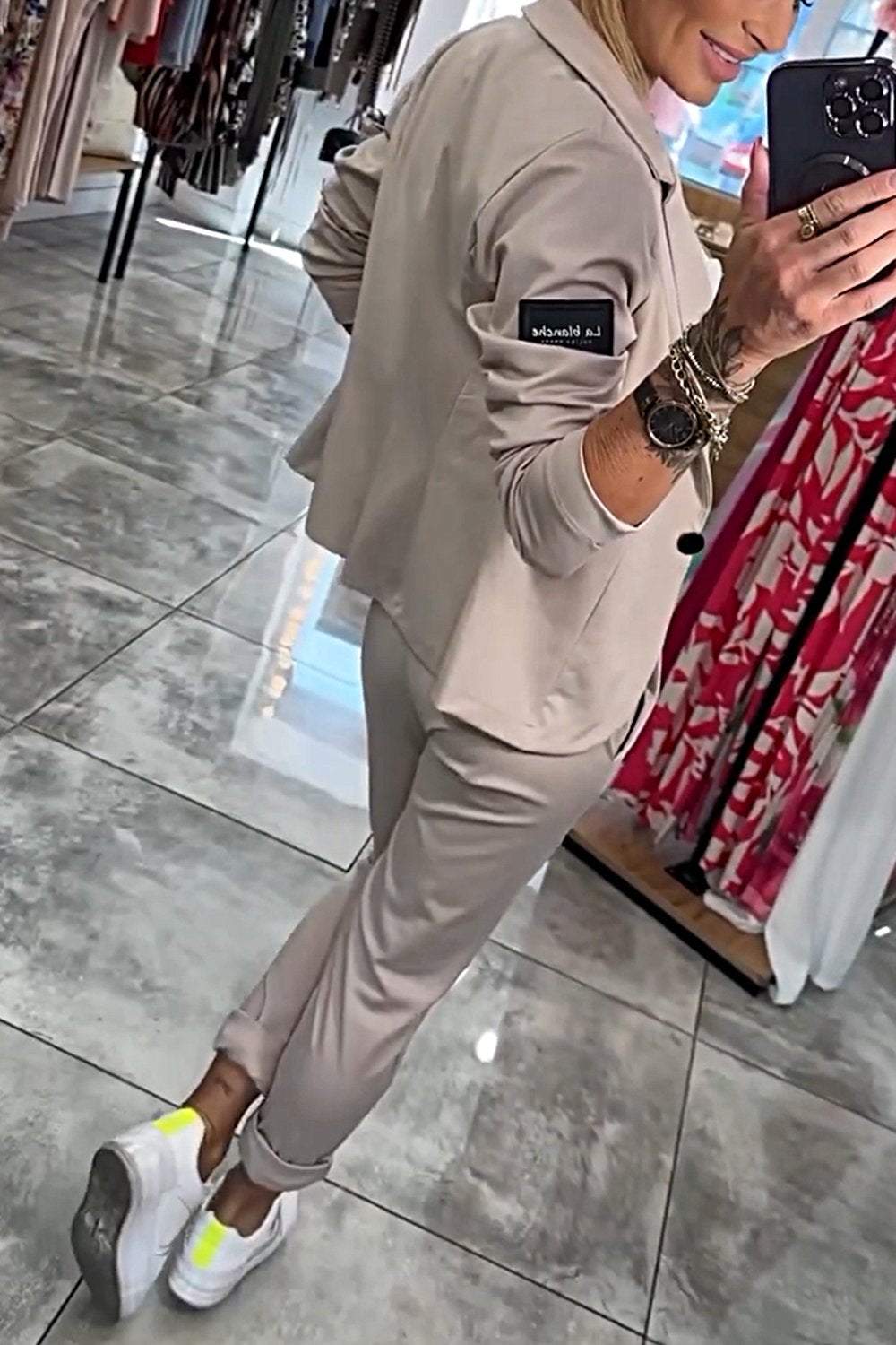 Atelier Élégance™ | Ensemble Blazer et Jogger Décontracté