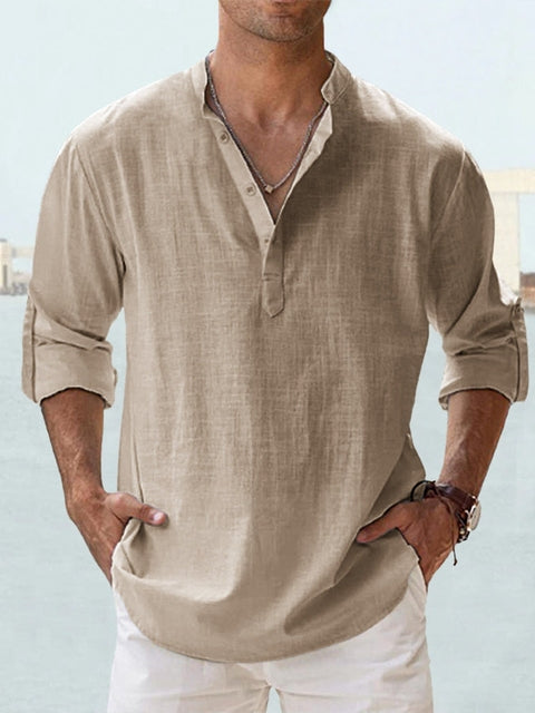 Atelier Élégance™ | Chemise en lin respirant