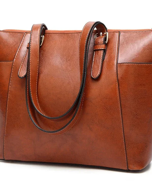 Atelier Élégance™ | Blanche Vintage Leather Bag