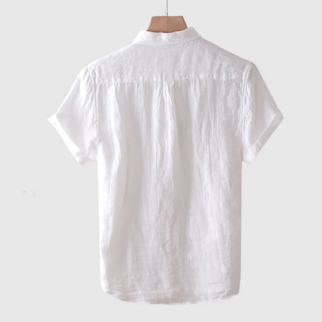 Lenoir™ | Chemise élégante à manches courtes avec boutons