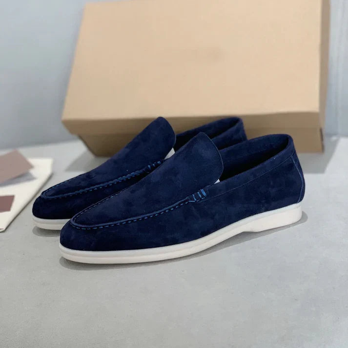 Atelier Élégance™ | Mocassins en daim chic