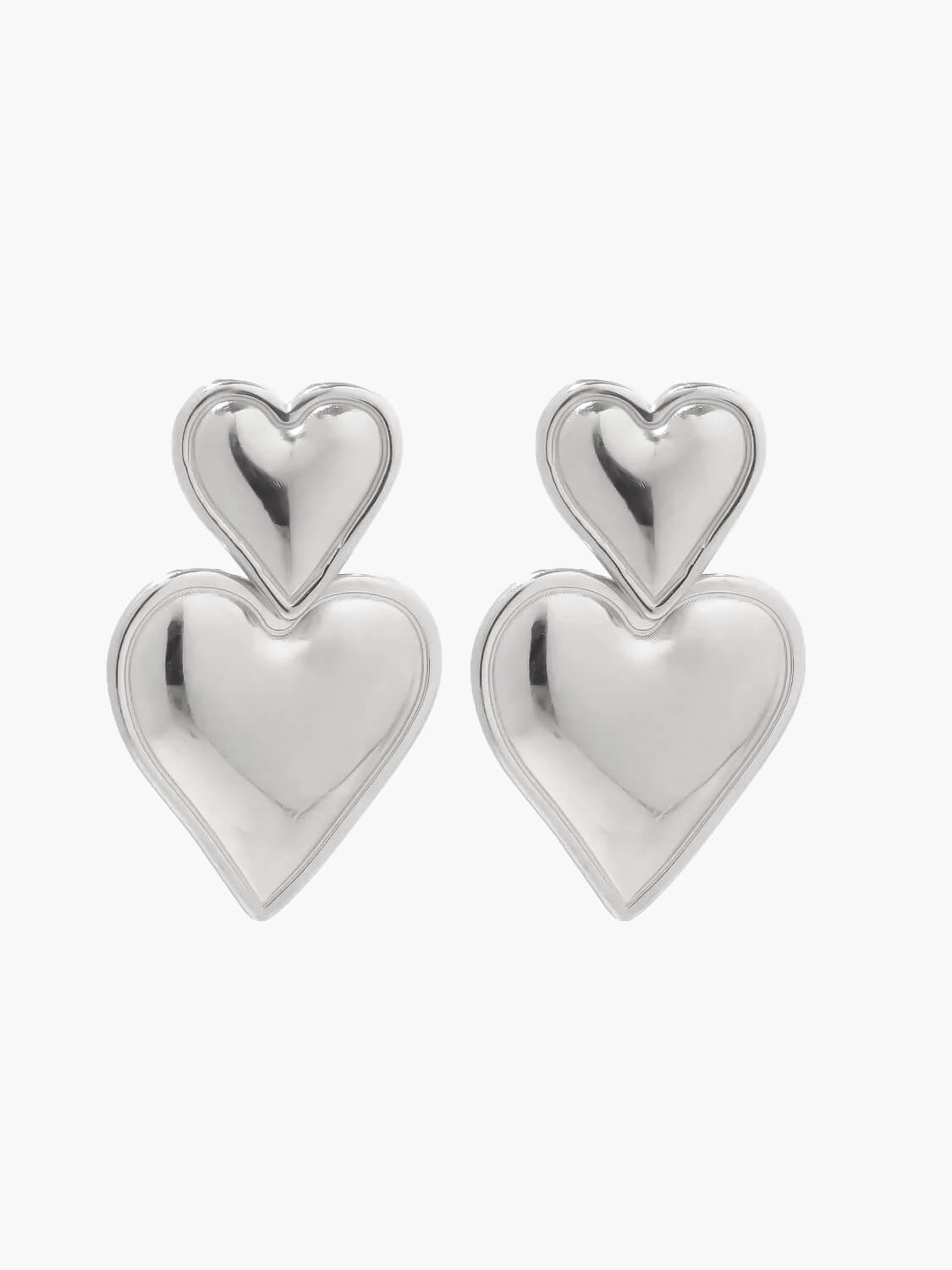 Atelier Élégance™ | Boucles d'oreilles coeur