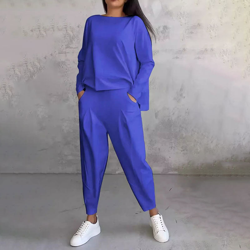 Atelier Élégance™ | T-shirt à manches longues & Pantalon