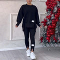 Atelier Élégance™ | Ensemble Sweatshirt et Leggings Décontracté