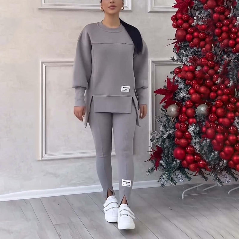 Atelier Élégance™ | Ensemble Sweatshirt et Leggings Décontracté