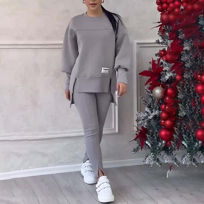 Atelier Élégance™ | Ensemble Sweatshirt et Leggings Décontracté