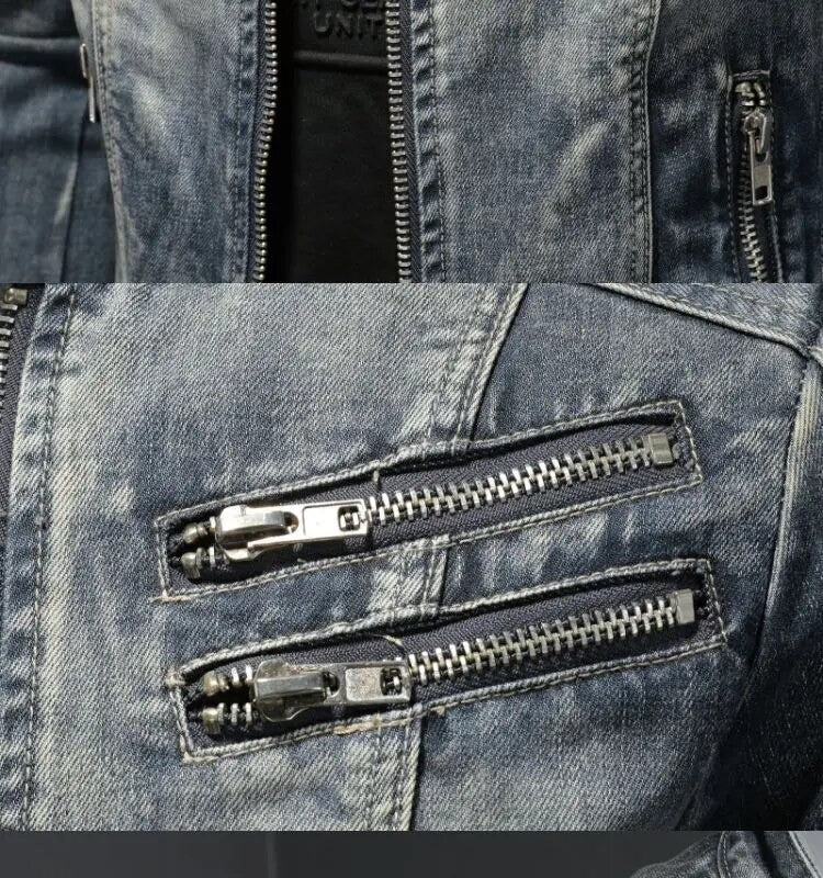 Atelier Élégance™ | Veste en Jean Rétro