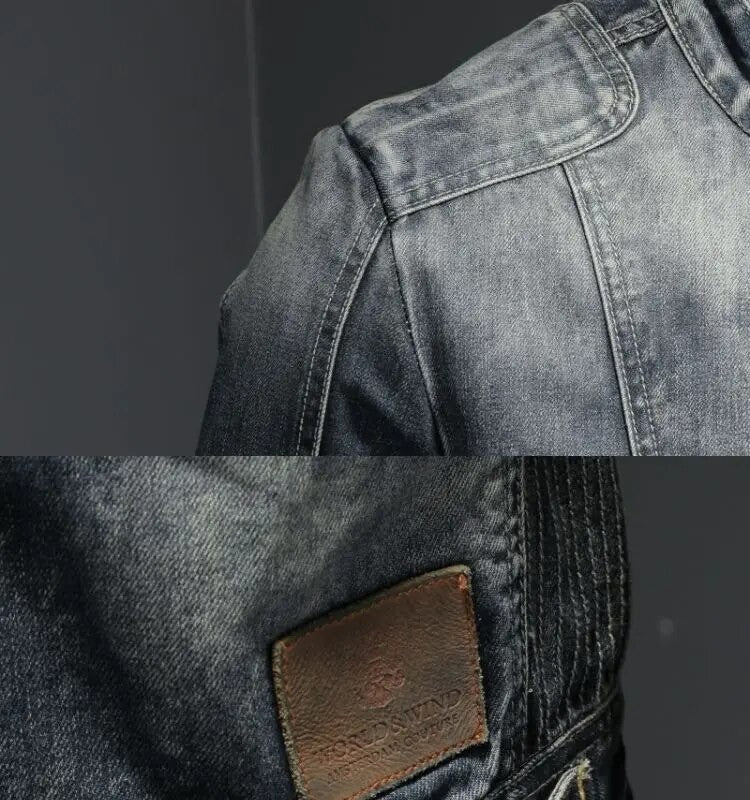 Atelier Élégance™ | Veste en Jean Rétro