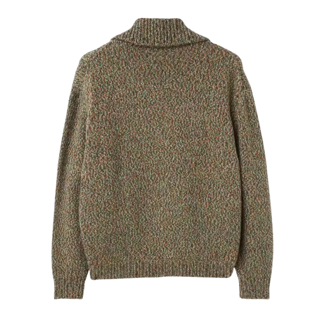 Atelier Élégance™ | BOMBER ZIPPÉ EN LAINE D'ALPAGA