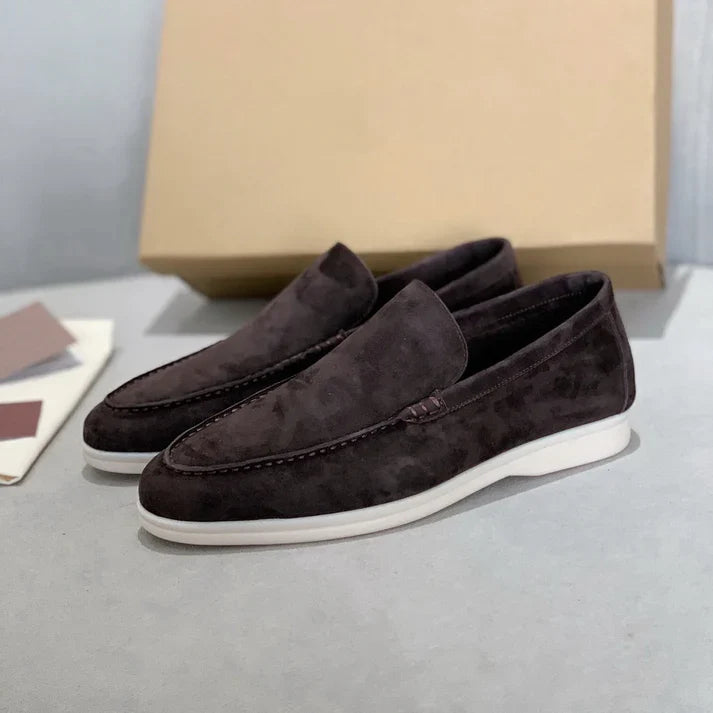 Atelier Élégance™ | Mocassins en daim chic
