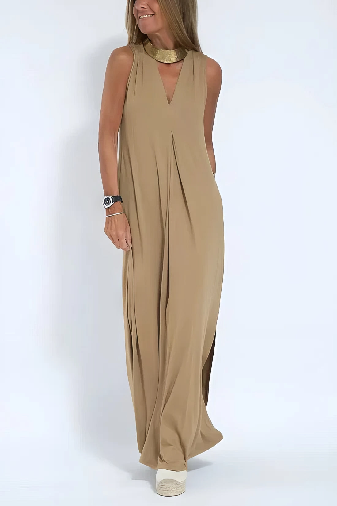 Atelier Élégance™ | Elise robe Longue Élégante avec Cardigan Offert
